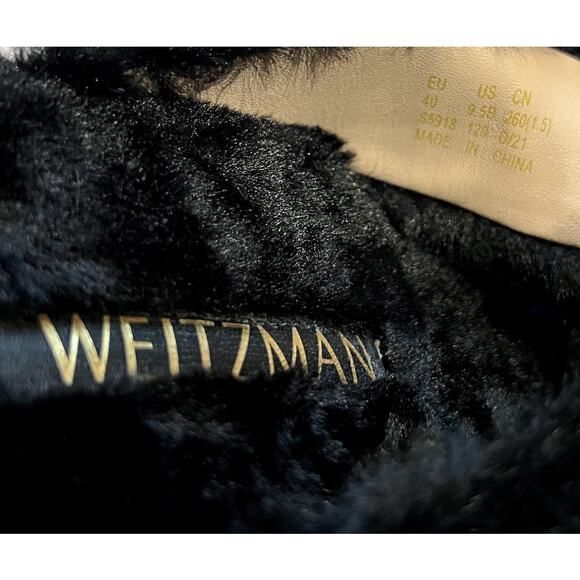 Stuart Weitzman Roza Lifted Slide Sz 40/ 9.5B - Picture 4 of 9